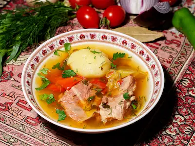 Хашлама с бараниной